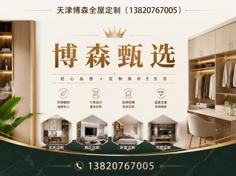 南开区全屋定制设计展示图